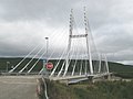 Sami Bridge in central Utsjoki, end point of national road 4