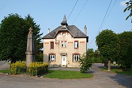 The town hall in Sainte-Marie