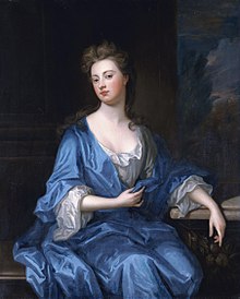 Painting of a woman in 17th-century dress