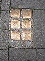 „Stolpersteine“ Siegburger Straße zur Erinnerung an jüdische Mitbürger