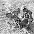 2.8 cm sPzB 41 squeeze-bore anti-tank gun captured by British forces in Sicily 1943.