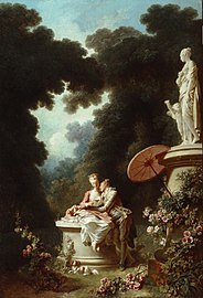 Jean-Honoré Fragonard, The Progress of Love – Love Letters, 1771–1772[302]