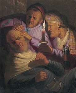 Die Kopfoperation (Fühlen) (Rembrandt van Rijn)