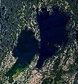 Satellitenbild des Vänern
