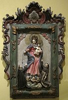 Our Lady of the Rosary retablo