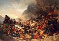 Battle of Ghunib, painting by Theodor Horschelt 1867.