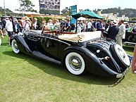 1936 Delage D8 120 Chapron Cabriolet