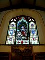The memorial window given by Dr. Oronhyateka.
