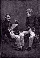 Colin Campbell (right) with William Mansfield, 1st Baron Sandhurst