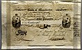 Image 50Collage for banknote design with annotations and additions to show proposed changes (figure rather higher so as to allow room for the No.), Bank of Manchester, UK, 1833. On display at the British Museum in London (from Banknote)