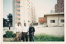 International students including Nigerian Researcher Dr. Abdul-Fattah Adelabu (middle) at Damascus University City Mazzah 1993