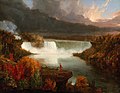 Distant View of Niagara Falls by Thomas Cole, 1830