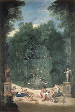 "Entrée du Labyrinthe" by Jean Cotelle, ca. 1693