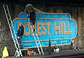 Painted in March 2018, the Forest Hill mural was organised by Forest Hill community group SE23.life.