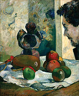 Still Life with Profile of Laval (Charles Laval), 1886, Indianapolis Museum of Art