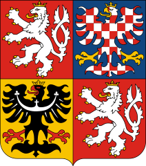 Coat of arms of the Czech Republic (1990–1992)