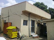 A single living house in Addis Ababa, Ethiopia
