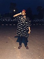 An Igbo man in his cultural attire