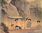 Shin Yun-bok (1758–?), A Boat Ride, 1805, Gansong Art Gallery.