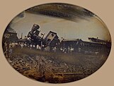1853 daguerreotype of the collision