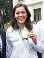 María del Rosario Espinoza, three time Olympic medal winner