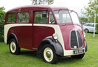 Morris-Commercial J-Type with extra side windows, suitable for carrying extra passengers