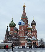 Saint Basil's Cathedral from the Red Square (Moscow)