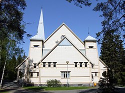 Oulujoki Church, built in 1908