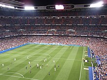 Match between Rosenborg and Real Madrid at Estadio Santiago Bernabéu