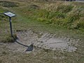 Markierungsstein auf Bornholm, 55°N 15°O
