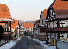 Street in Ingolsheim