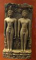 Sculpture of the two Jain tirthankaras Rishabhanatha and Mahavira, Orissa, India, 11th–12th century AD