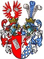 Wappen der Freiherren von Haxthausen-Carnitz I im Wappenbuch des Westfälischen Adels