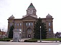 Wyandot County Courthouse in downtown Upper Sandusky.