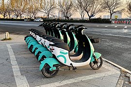 Legislation has led to more e-bike usage in China, with e-bike rentals catering to that growth.
