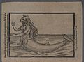 'A most strange and true report of a monstrous fish' Illustration from an early printed report of a Mermaid sighting, 1604