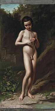 L’enfant au lézard (1860)