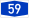 Bundesautobahn 59 number.svg