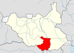 Central Equatoria in South Sudan