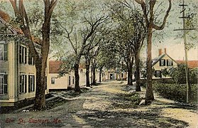 Elm Street in 1909