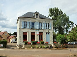 The town hall in Fontenoy
