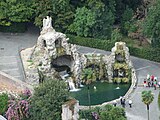The Fountain of the Eagle "Fontana dell'Aquilone" in the Vatican Gardens