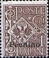 Stamp for the Italian post offices in Beijing
