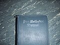 A hymnal of the Free Methodist Church, a Methodist denomination aligned with the holiness movement