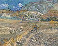 Vincent van Gogh: Landschaft bei Saint-Rémy