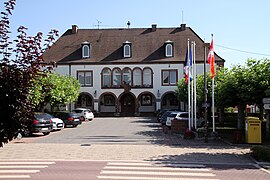 The town hall in Hatten
