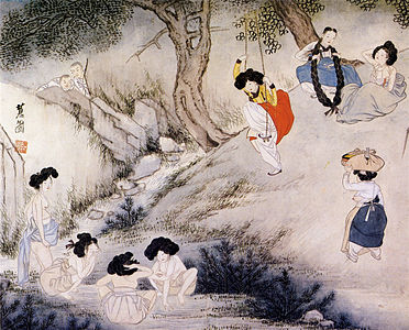 Sin Yun-bok, Dano-pungjeong, 1800s