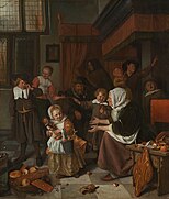 The Feast of Saint Nicholas, c. 1665–1668, Rijksmuseum