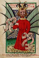 The devil is selling indulgences, Jena Codex