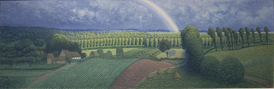 The Rainbow (c. 1910), oil on canvas, 50.5 x 150.5 cm., Centraal Museum, Utrecht